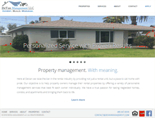 Tablet Screenshot of devanmanagement.com